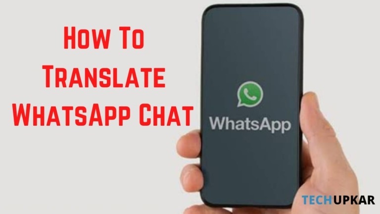 How to Translate WhatsApp or Facebook Chats English To Hindi