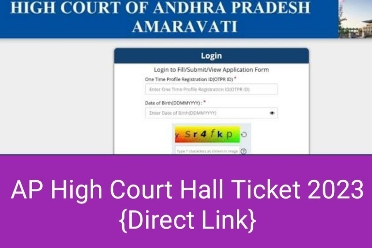 AP High Court Hall Ticket 2023: Direct Admit Card Link @hc.ap.nic.in