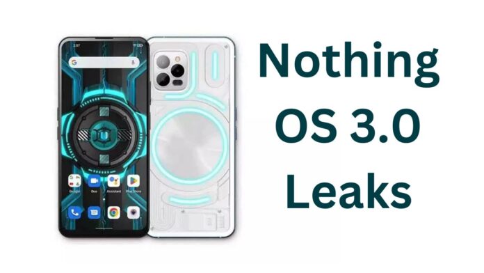 A leak of Nothing OS 3.0 reveals