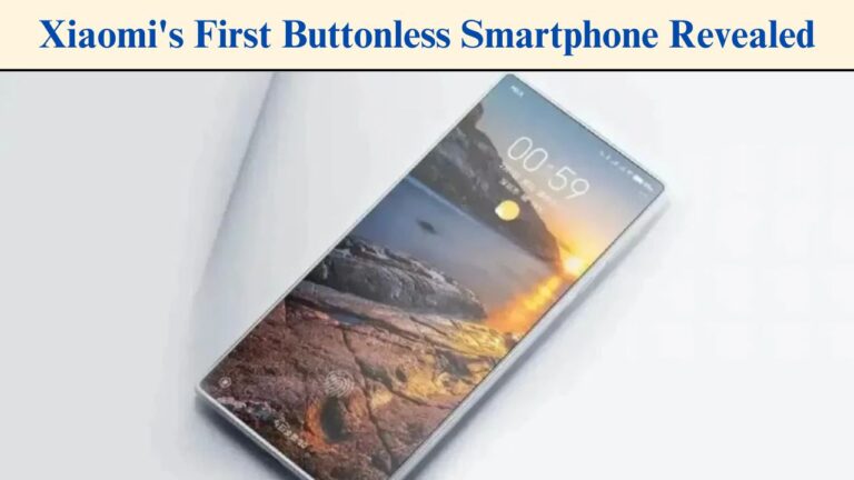 Xiaomi’s First Buttonless Smartphone Revealed: “Wangshu”