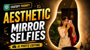 How to Create Aesthetic Mirror Selfie Photos Using ChatGPT & Google Gemini?
