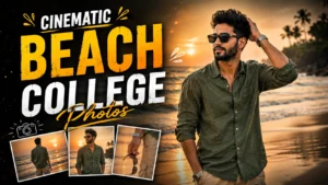 How to Create Cinematic Beach College Photos Using ChatGPT & Google Gemini