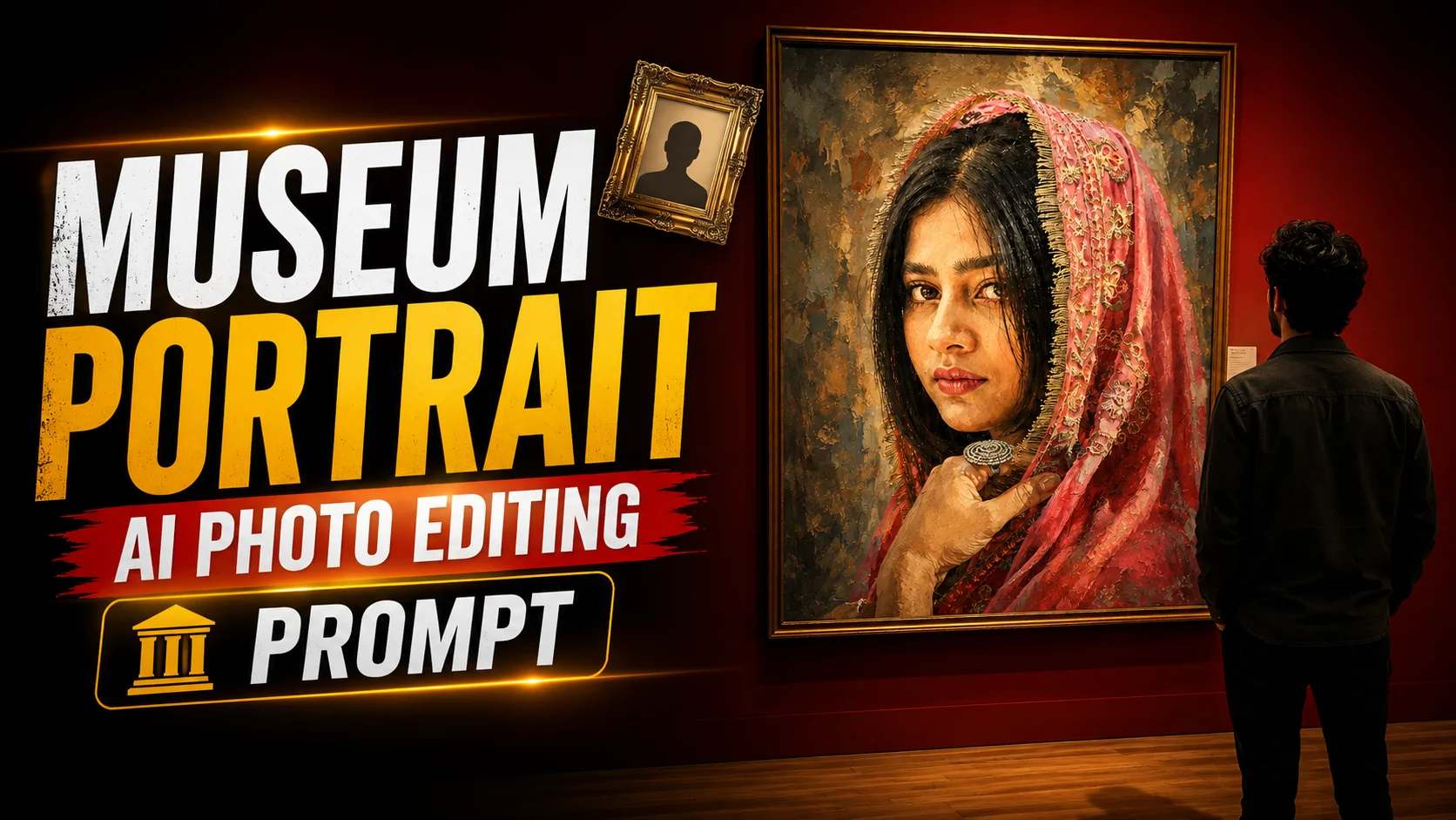 Museum Portrait AI Photo Editing Prompt for ChatGPT & Google Gemini