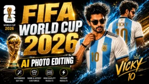 FIFA World Cup 2026 AI Photo Editing Prompt for Football Fans