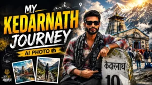 How to Create Realistic Kedarnath Trip Photos Using ChatGPT & Google Gemini