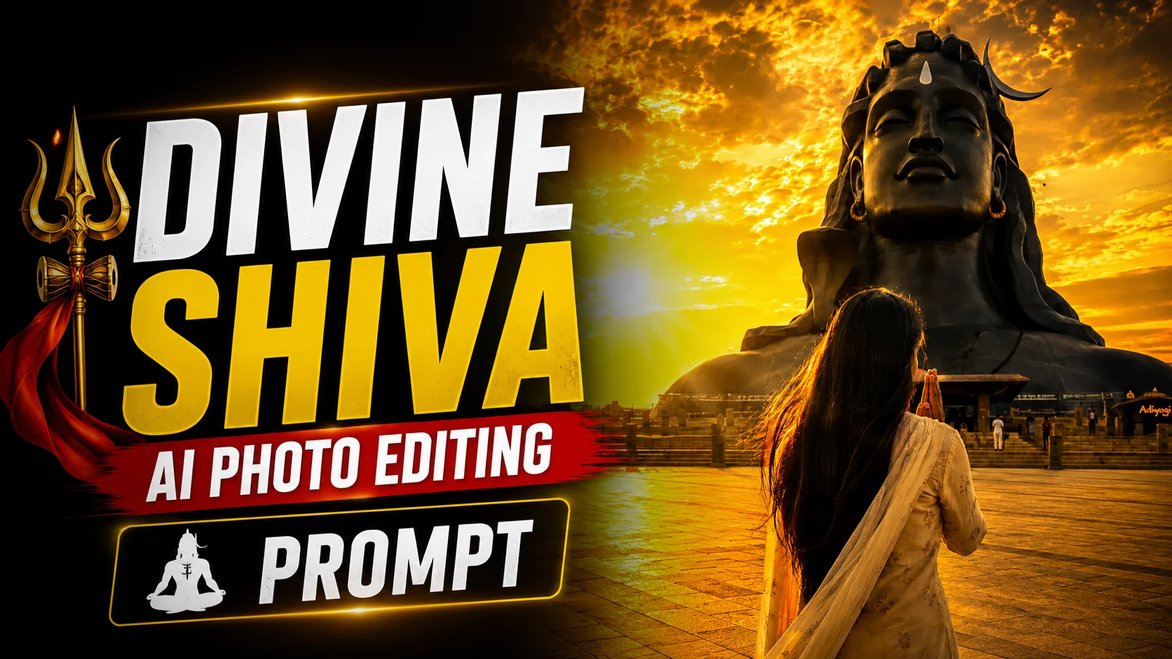 Divine Shiva AI Photo Editing Prompt for Boys & Girls Using ChatGPT & Google Gemini