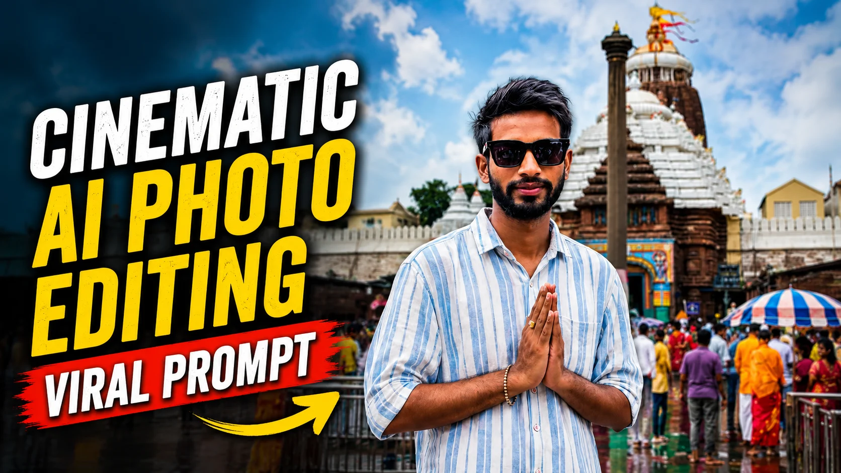 Jagannath Ji Rath Yatra AI Photo Editing Prompt
