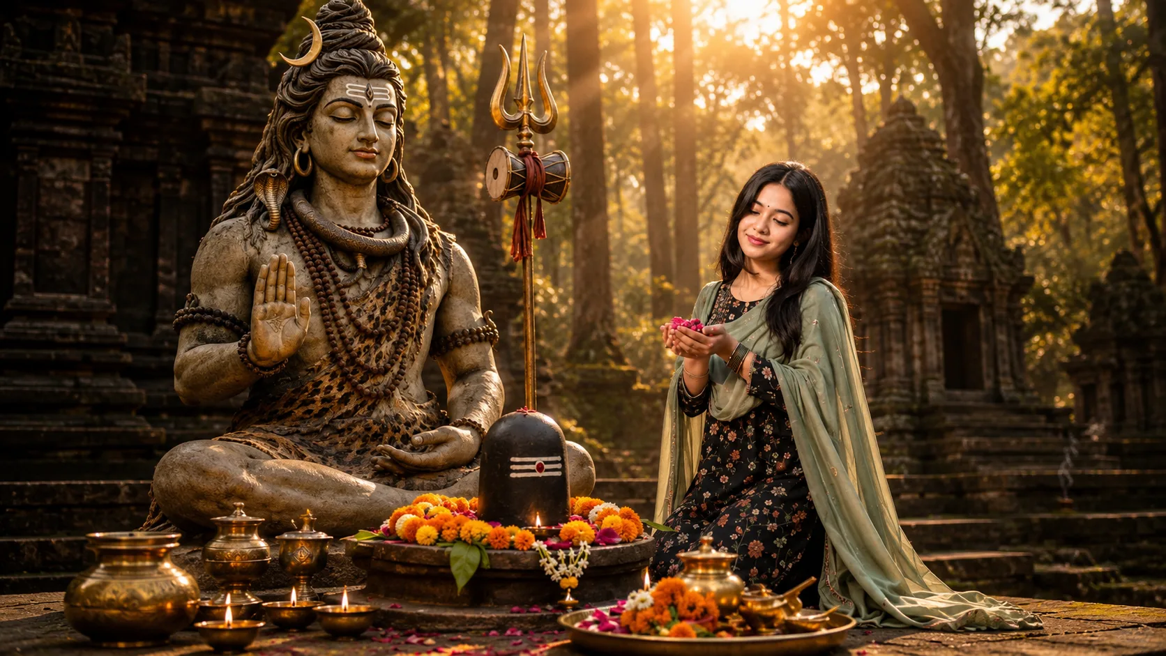 Mahadev Ji Blessing AI Prompt
