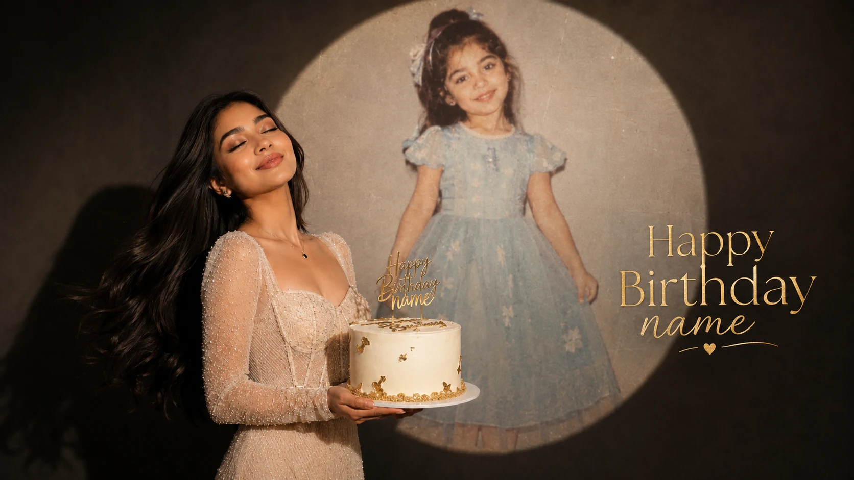Birthday Childhood Memory AI Photo Trend