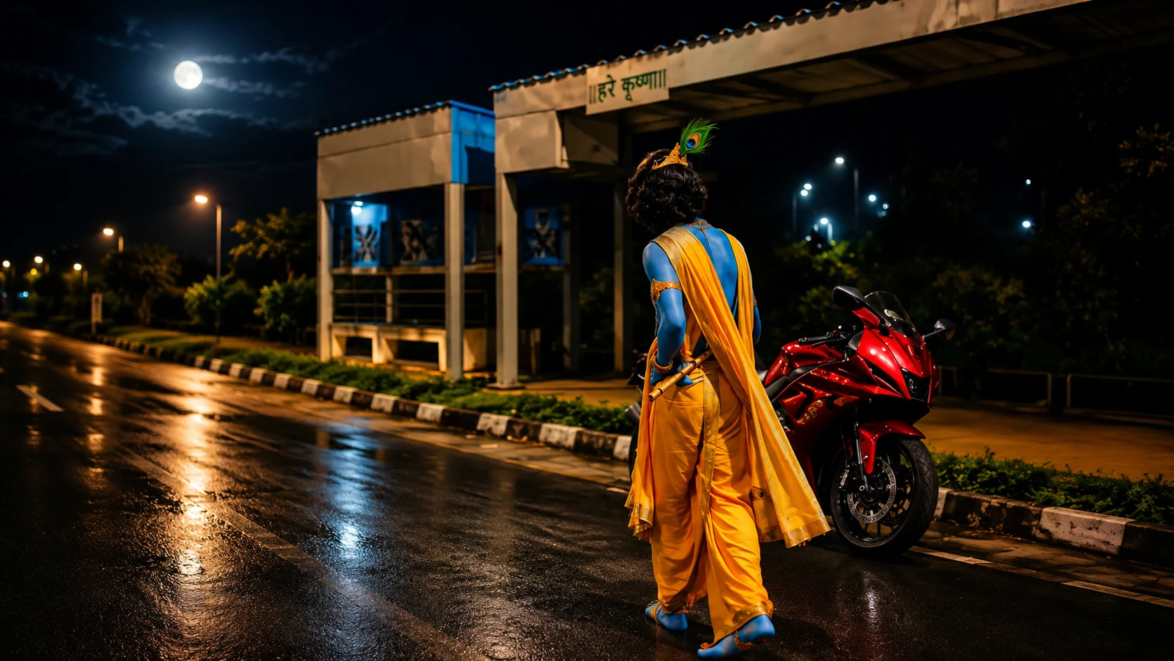 Trending Shri Krishna Ji Video Editing VN Code
